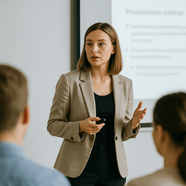 Изучите онлайн курс Эффективная презентация